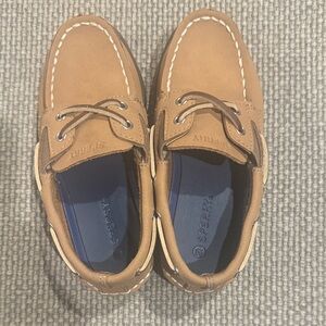 Sperry Tan Boat Shoes- Toddler size 9
